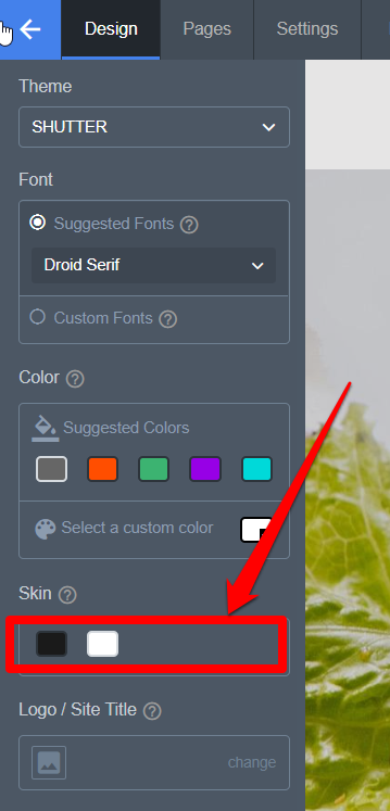 Changing Your Sites Colour 5