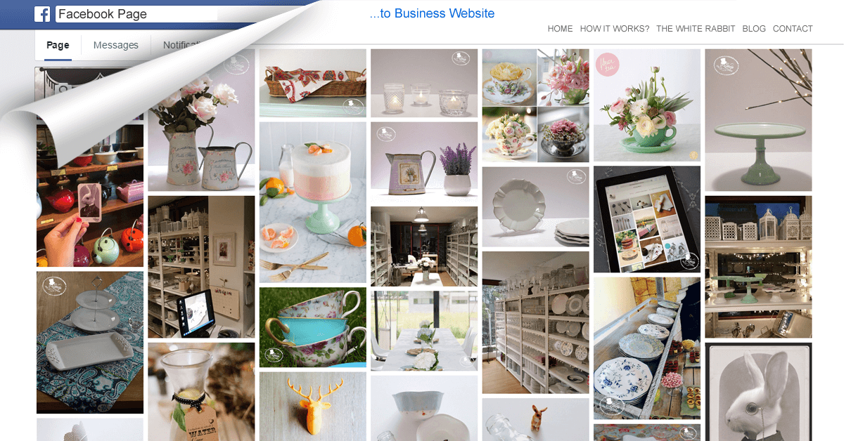 Fb Page To Website Conversion For Gift Shop Shared By iBeFound Facebook Website Builder NZ