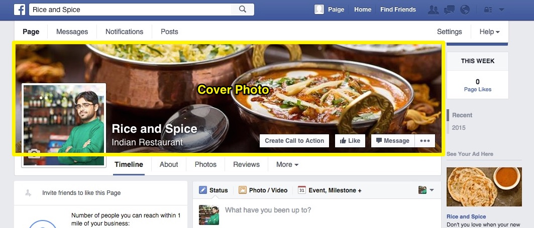 What To Show In Your Cover Photo 1